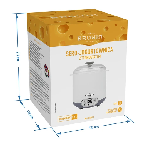 Sūrio ir jogurto gaminimo aparatas su termostatu 1,5 L - 11