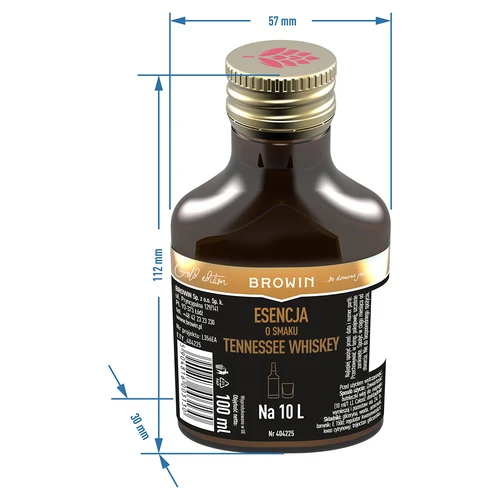 Tennessee viskio skonio esencija, skirta 10 l – 100 ml - 6