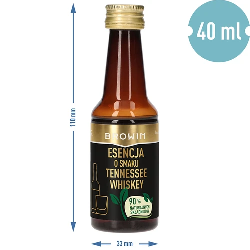 Tenesio viskio skonio esencija 4 l kiekiui – 40 ml - 8