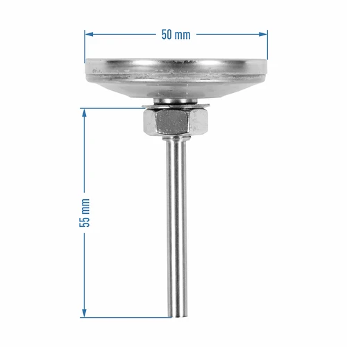 Termometras distiliacijai (nuo +20 °C iki +110 °C) 5,5 cm - 3