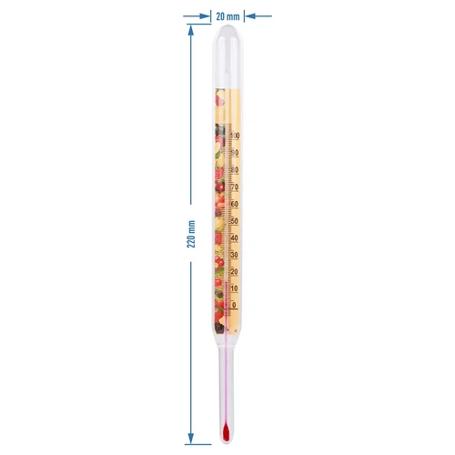 Termometras konservavimui (0 °C iki +100 °C) 22 cm - 2