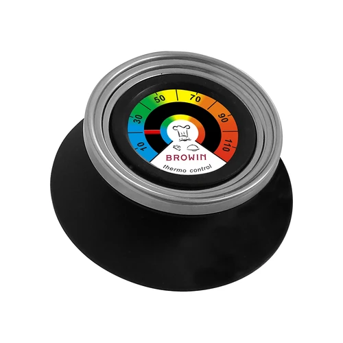 Termometras–rankena dangčiui (nuo 0 °C iki +120 °C) Ø8,5 cm