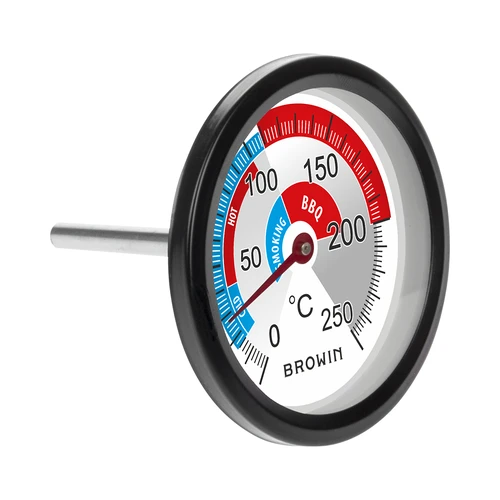 Termometras rūkyklai ir BBQ (0°C iki +250°C) 5,7 cm