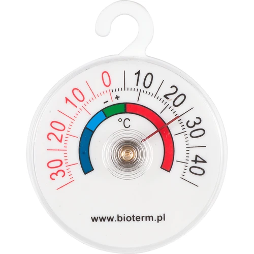 Termometras šaldytuvams ir šaldikliams (-35 °C iki +45 °C) Ø 5 cm
