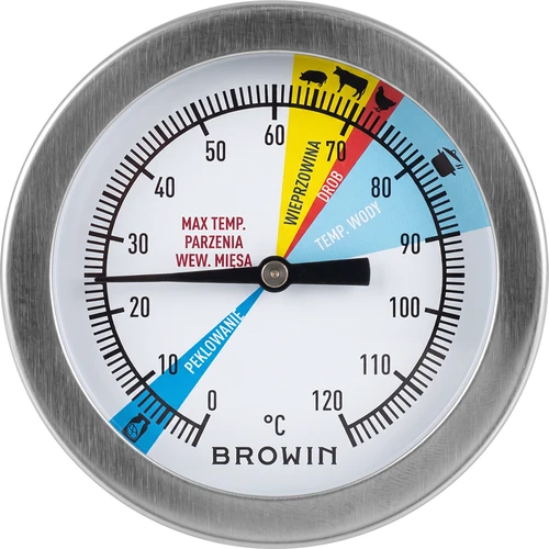Termometras šinkovarui 0,8 kg (nuo 0 °C iki +120 °C) 9,0cm - 2