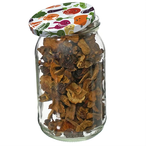 TO stiklainis 900 ml su spalvotu užsukamu dangteliu fi82/6 - 6 vnt. - 16