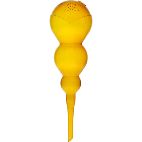 Trigubas (trijų kamerų) laistymo burbulas, permatomas geltonas, 600 ml