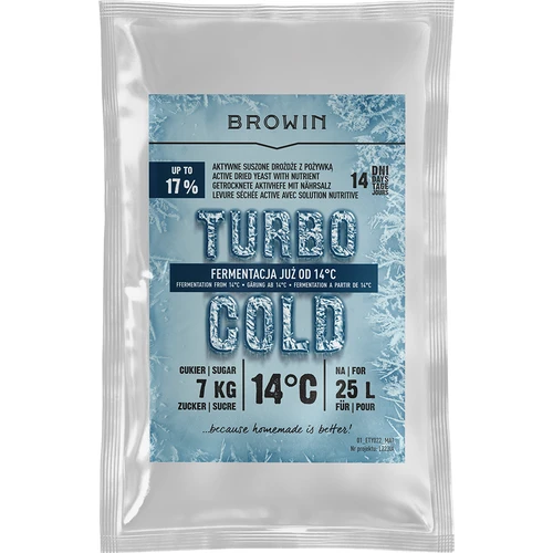 Turbo Cold mielės 120 g
