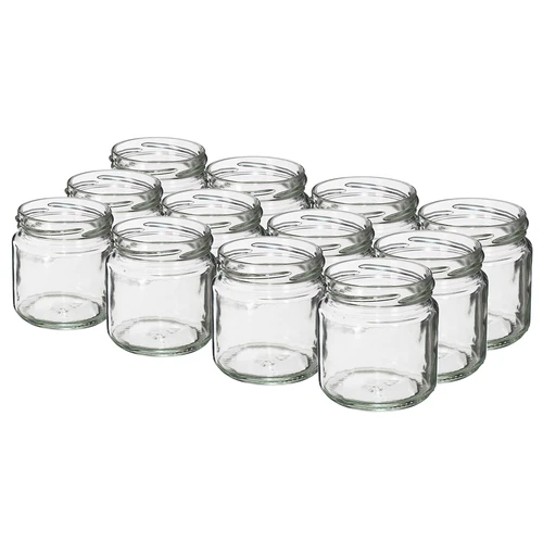 Twist-off stiklainis 212 ml, fi 66 - 12 vnt. - 2