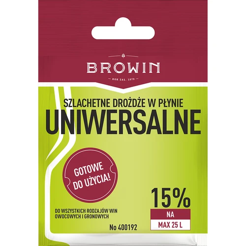 Universalinės vyno mielės be dauginimo, 20 ml