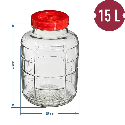 Universalus 15 l stiklainis - 6
