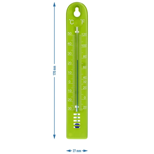 Universalus termometras (-30 iki +50 °C), 17 cm, žalias - 4