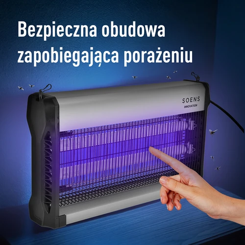 UVA vabzdžių naikinimo lempa, 40 W, sidabrinė - 7