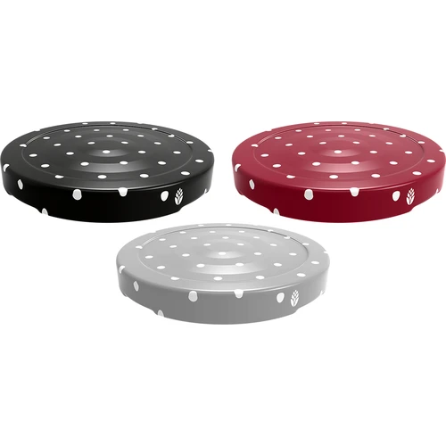 Užsukamas dangtelis Ø 43 mm, taškuotas (mix) – 10 vnt. - 2