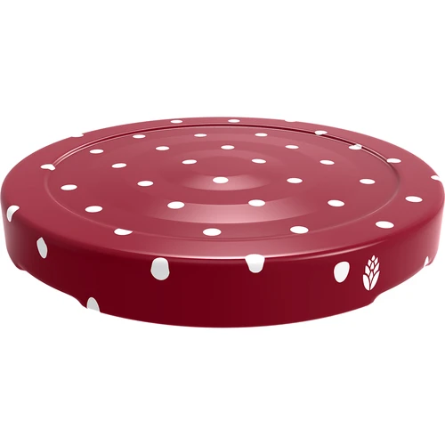 Užsukamas dangtelis Ø 43 mm, taškuotas (mix) – 10 vnt. - 7