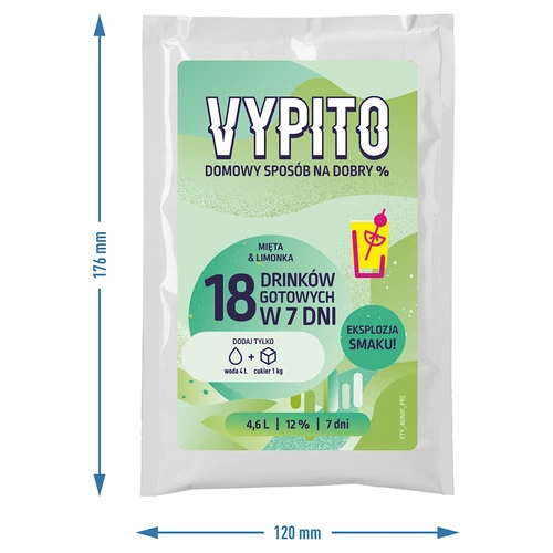 Vakarėlių rinkinys - Vypito Mėta ir laimas - 5