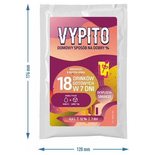Vakarėlių rinkinys - Vypito Marakuja ir persikas - 3