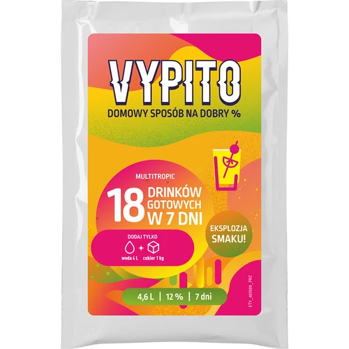 Vakarėlių rinkinys - Vypito Multitropic - 2