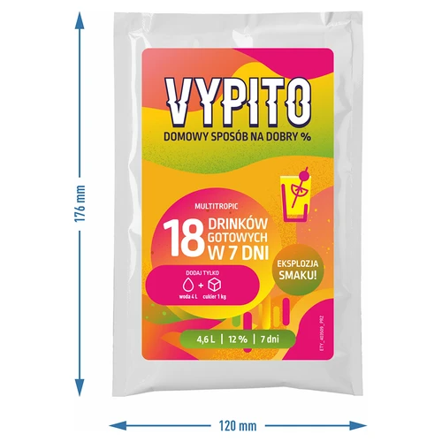 Vakarėlių rinkinys - Vypito Multitropic - 5