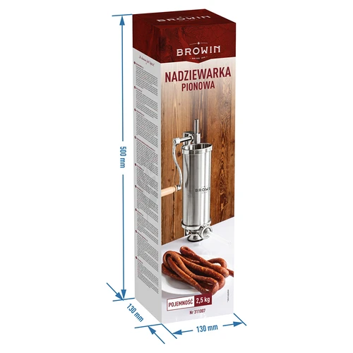 Vertikalus dešrų kimštuvas 2,5 kg - 11