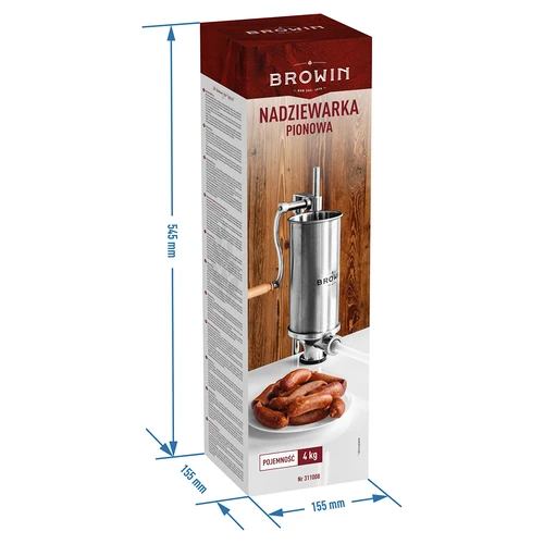 Vertikalus dešrų kimštuvas 4 kg - 11