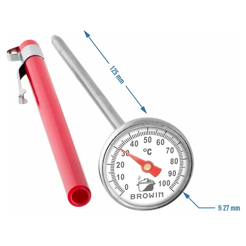 Virtuvinis termometras (0 °C iki +100 °C) 12,5 cm - 7