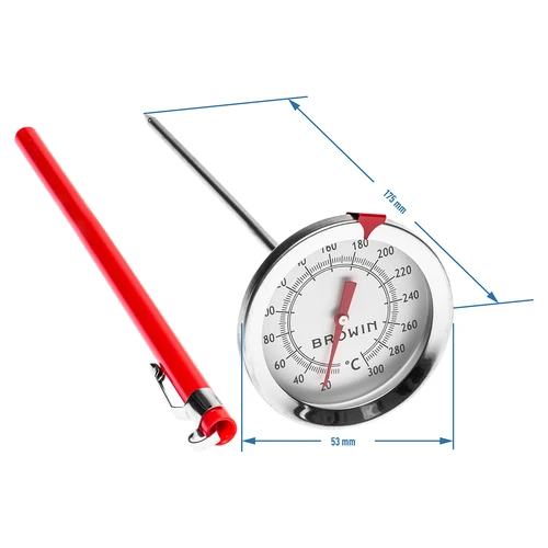 Virtuvinis termometras (0°C iki +300°C) 17,5 cm - 2