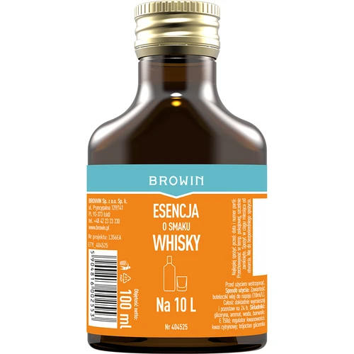 Viskio skonio esencija skirta 10 L - 100 ml
