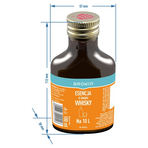 Viskio skonio esencija skirta 10 L - 100 ml - 5