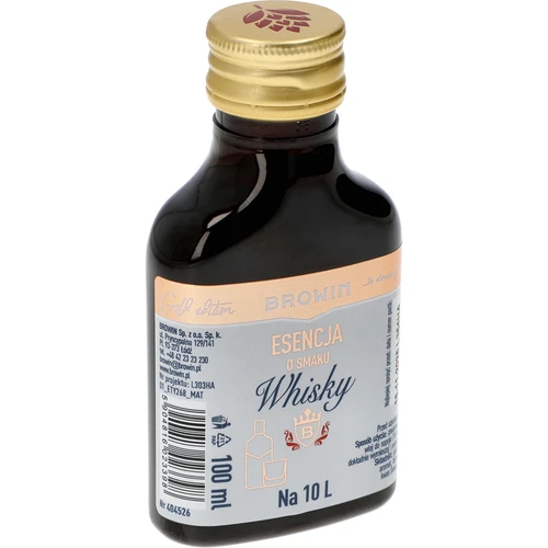 Viskio skonio esencija, 100 ml, skirta 10 L - 2