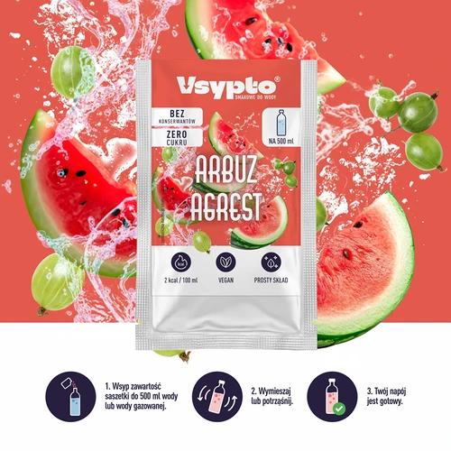 VSYPTO, arbūzas–agrastas, 3 g - 6