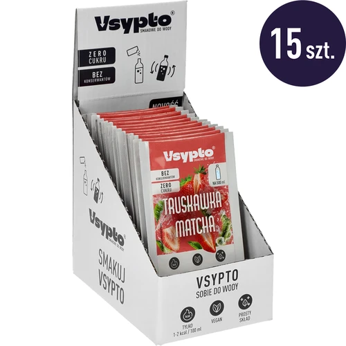 VSYPTO Braškė Matcha, 3 g - 10