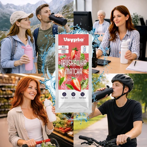 Vsypto, braškių ir Matcha skonio, 9 g - 8
