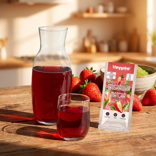 Vsypto, braškių ir Matcha skonio, 9 g - 9