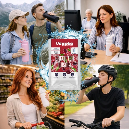 VSYPTO „Green Tea Vyšnia“, 3 g - 8