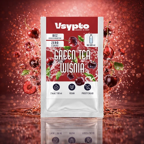 VSYPTO „Green Tea Vyšnia“, 3 g - 5