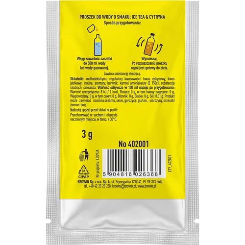 Vsypto Ice Tea Citrina - rinkinys 15x3g - 6