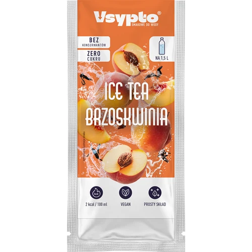 VSYPTO Ice Tea Persikas, 9 g - 2