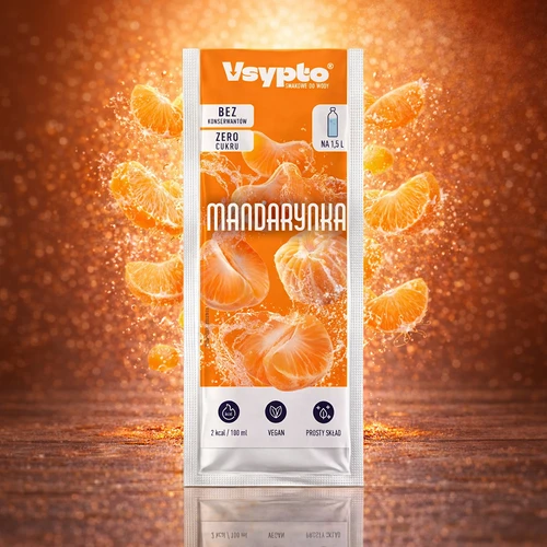 VSYPTO mandarinų skonio, 9 g - 5