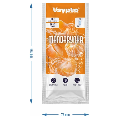 VSYPTO mandarinų skonio, 9 g - 4