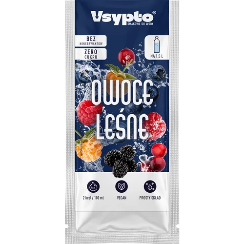 VSYPTO miško uogų skonio, 9 g - 2