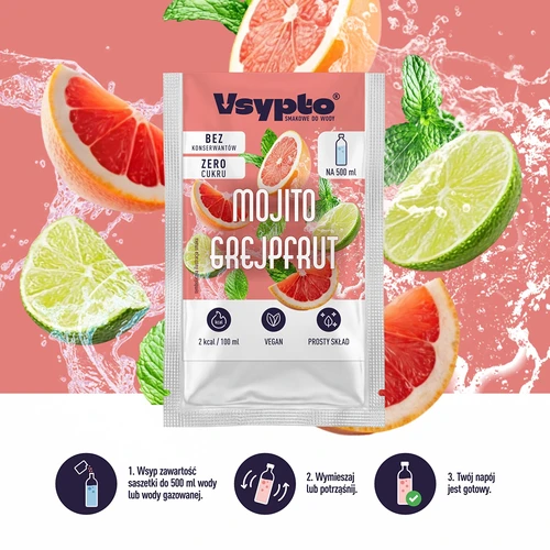 VSYPTO Mojito Greipfrutas, 3 g - 6