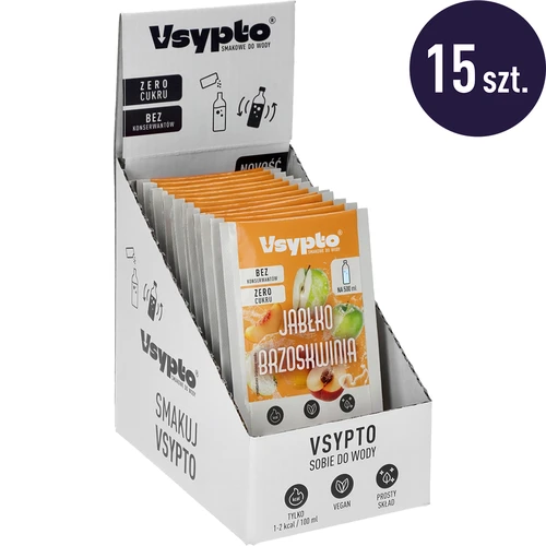 VSYPTO Obuolys-Persikas, 3 g - 10