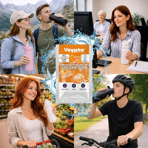 VSYPTO su mandarinų skoniu, 3 g - 8
