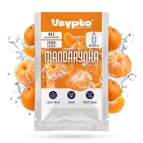 VSYPTO su mandarinų skoniu, 3 g