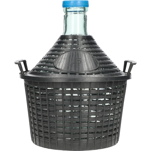 Vyno balionas 5 l plastikiniame krepšyje