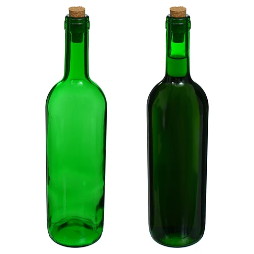 Vyno butelis 0,75 l žalias - pakuotė 8 vnt. - 5