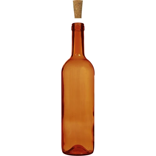Vyno butelis 750 ml rudas - pakuotė 8 vnt. - 4