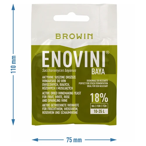 Vyno mielės Enovini® BAYA, 7 g - 3