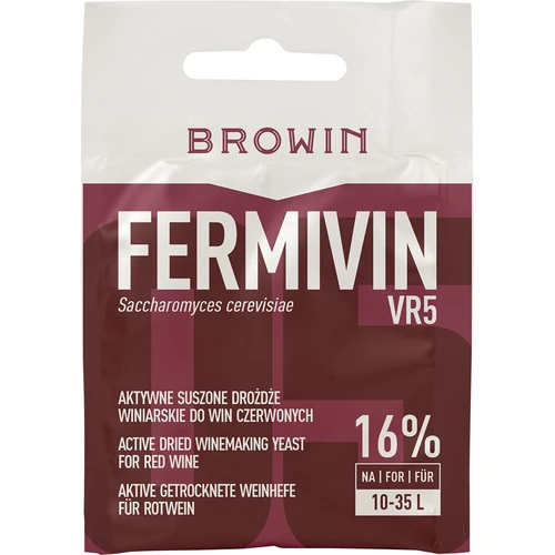 Vyno mielės Fermivin VR5, 7 g